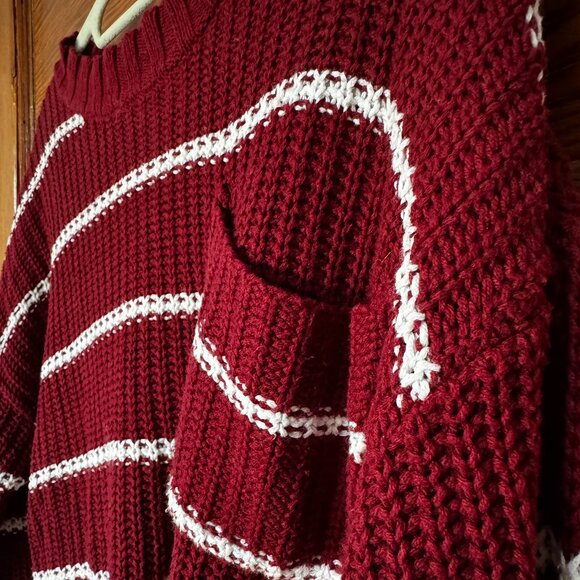 American Eagle striped knit sweater - Picture 1 of 3